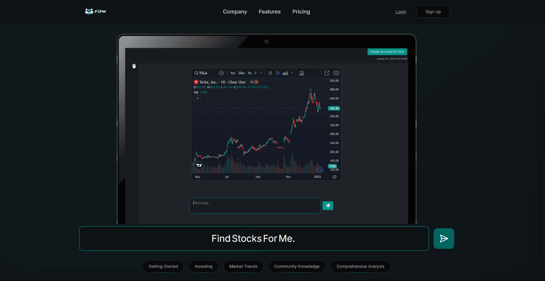 Find Stocks For Me